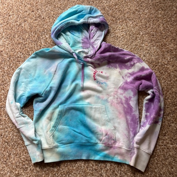 Spiritual Gangster tie dye hoodie size small - Picture 1 of 4